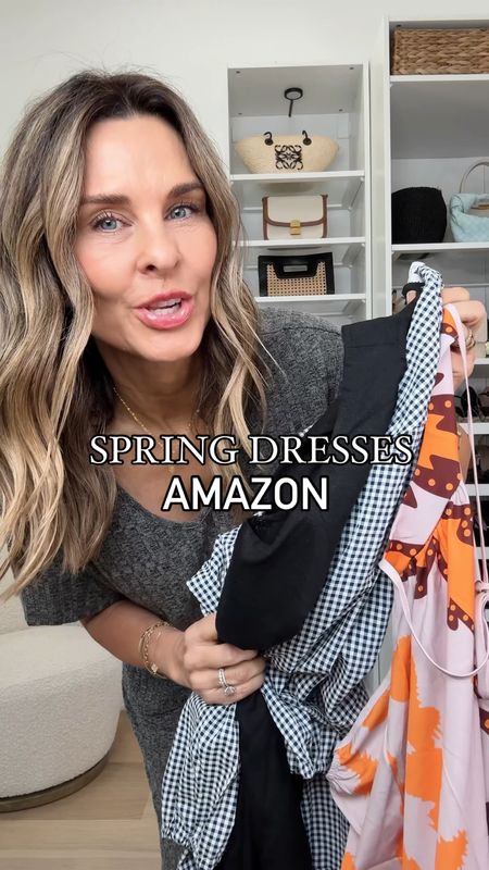 Amazon Spring dresses that are all winners! 
The black midi dress also uses available in lt. Green and orange! 

Sz S in everything 

Vacation dresses, everyday dresses summer dresses 


#LTKTravel #LTKFindsUnder50 #LTKOver40
