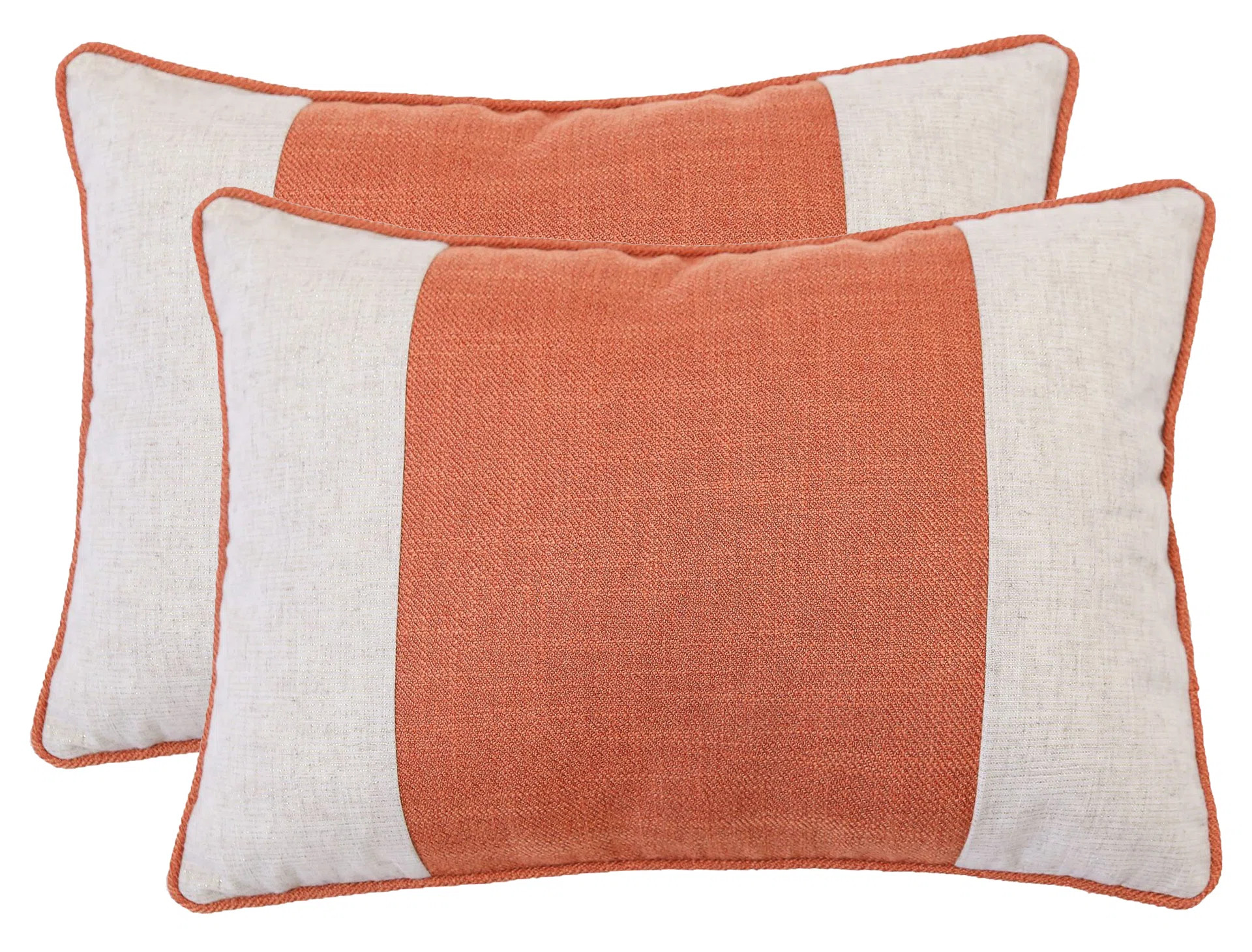 Rectangular Outdoor Linen Pillow Cover & Insert (Set of 2) | Wayfair North America