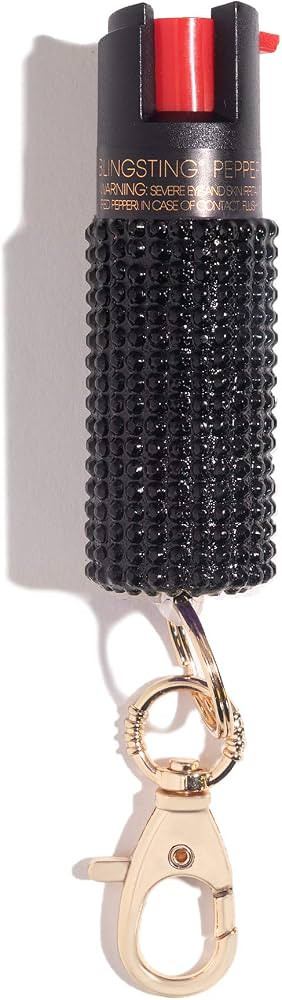 BLINGSTING Pepper Spray for Women - Maximum Strength OC Self Defense Spray - 12 ft Range - UV Mar... | Amazon (US)