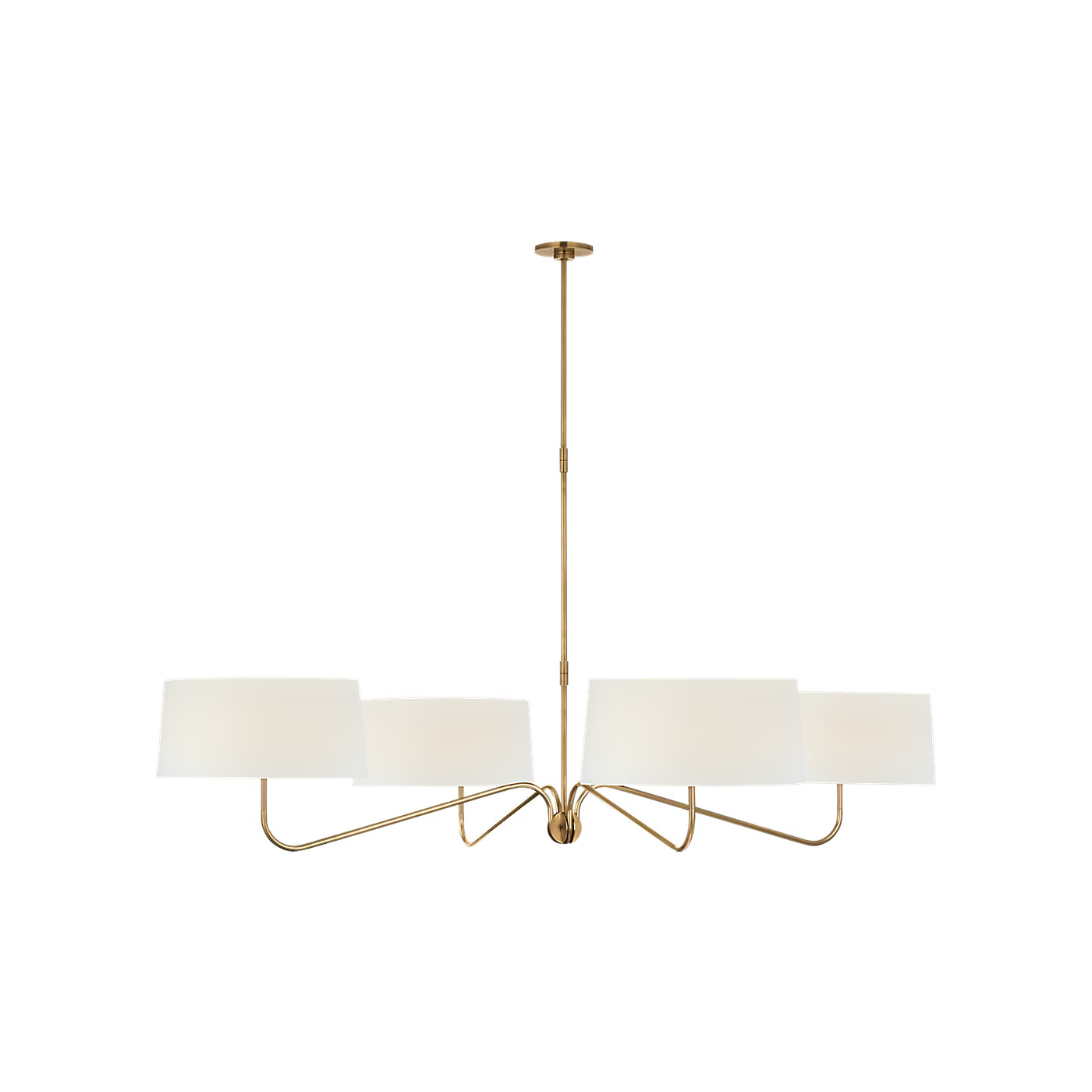Canto Grande Four Arm Chandelier | Visual Comfort