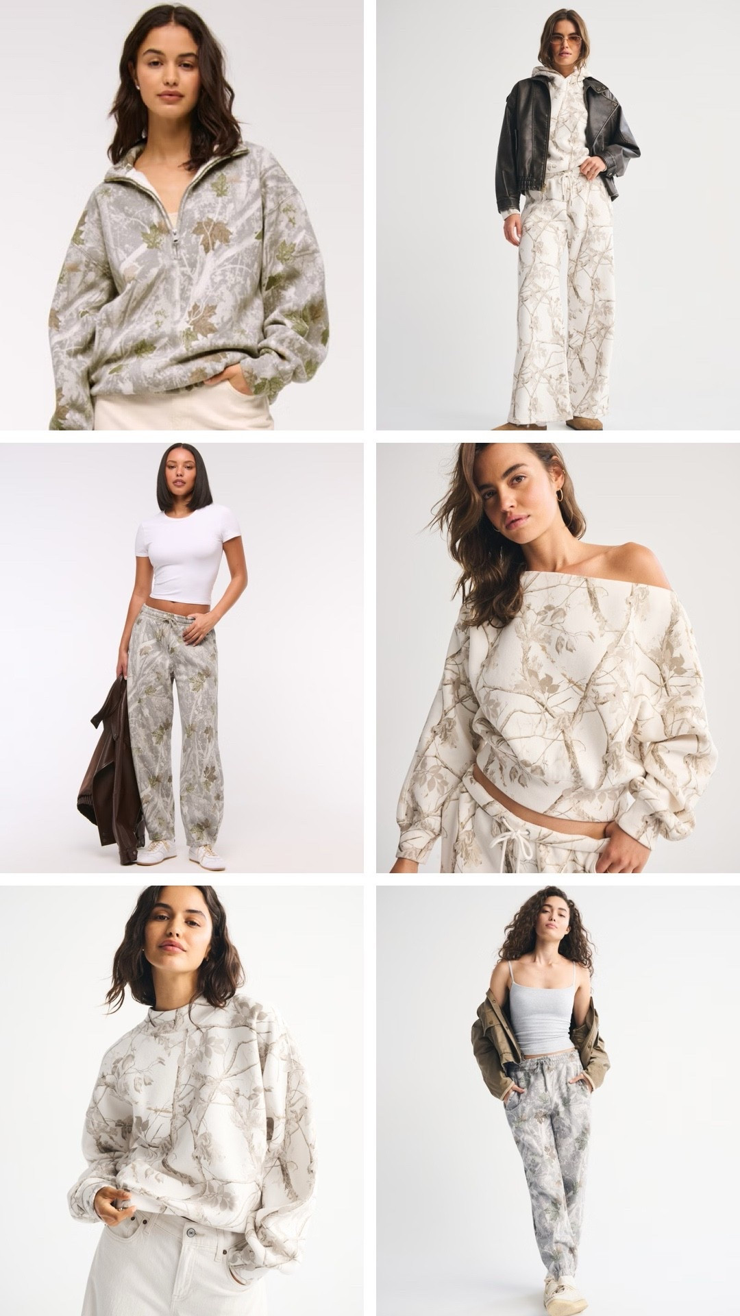 ON SALE!! Camo sweatshirts and sweatpants at Abercrombie! So pretty and cozy perfect for fall and winter season!

#LTKFindsUnder100 #LTKSaleAlert #LTKActive