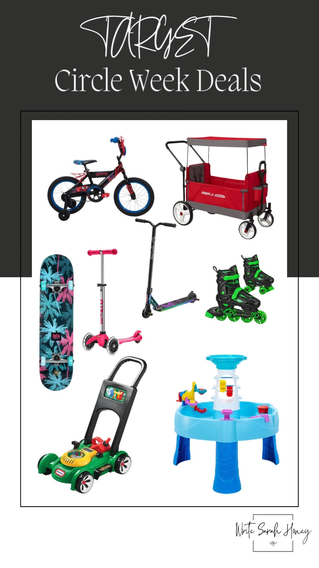 Shop Target Circle Week Sale! Amazing deals and discount. #target #circleweek #sale #targetsale #deals #discounts #summersale #outdoortoys #bikes #scooters 

#LTKSummerSales #LTKSaleAlert #LTKKids