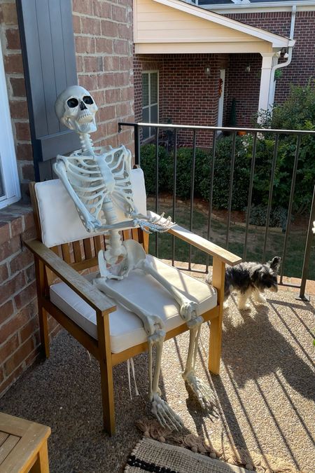 Front Porch Halloween Decor Skeleton  

#LTKhome
