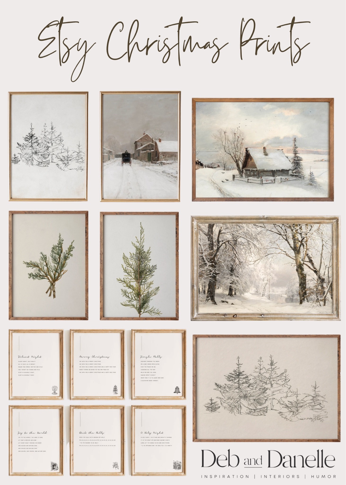 Christmas prints from Etsy 🎄 

Christmas prints, Christmas wall decor, Christmas home decor, vintage Christmas decor, Etsy, Deb and Danelle 

#LTKhome #LTKHoliday #LTKSeasonal