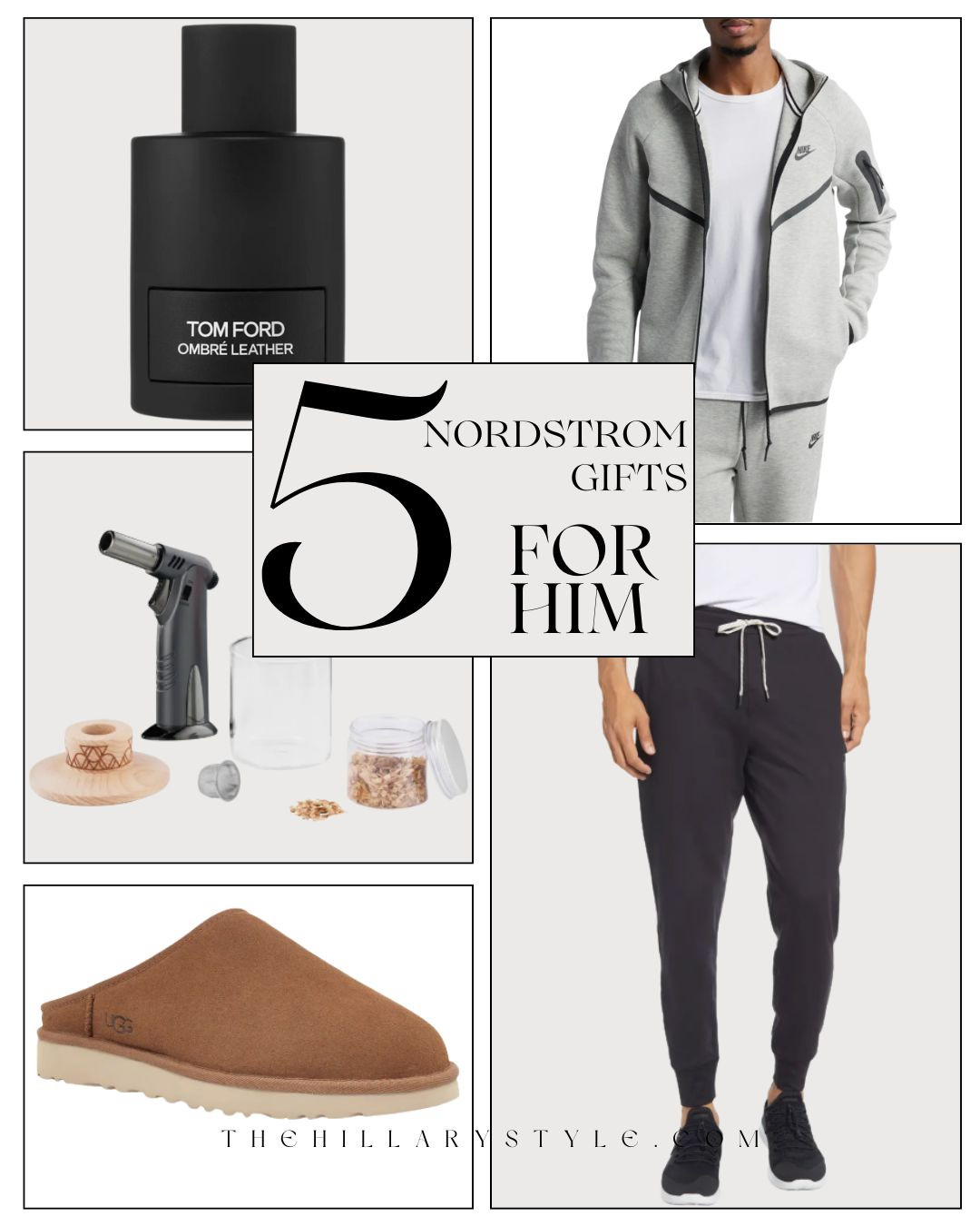 🖤 The Ultimate Men's Cozy & Cool Gift Guide 🖤
Treat him to the perfect blend of comfort and street style with these top picks! Featuring the iconic all-black Nike Tech Fleece matching hoodie and jogger set—the must-have look for elevated athleisure. Pair it with the viral, ultra-cozy UGG Scuff Slippers for the ultimate chill vibe at home. Finish the gift with the sophisticated and best-selling Tom Ford Ombré Leather cologne. This selection is highly giftable and combines trending fashion with timeless luxury. A guaranteed win for the stylish guy in your life!

#MensGiftGuide #NikeTechFleece #NikeSet #TomFord #TomFordOmbreLeather #UGGSlippers #AthleisureStyle #StreetwearFashion #GiftsForHim #CozyVibes #LuxuryGifts #TheHillaryStyle 

 

#LTKGiftGuide #LTKHoliday #LTKMens