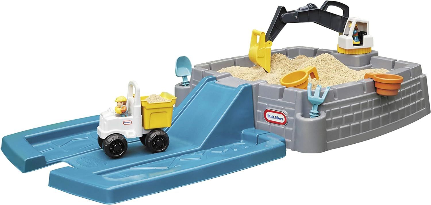 Little Tikes Dirt Diggers Excavator Sandbox for Kids, Including lid and Play Sand Accessories,Mul... | Amazon (US)