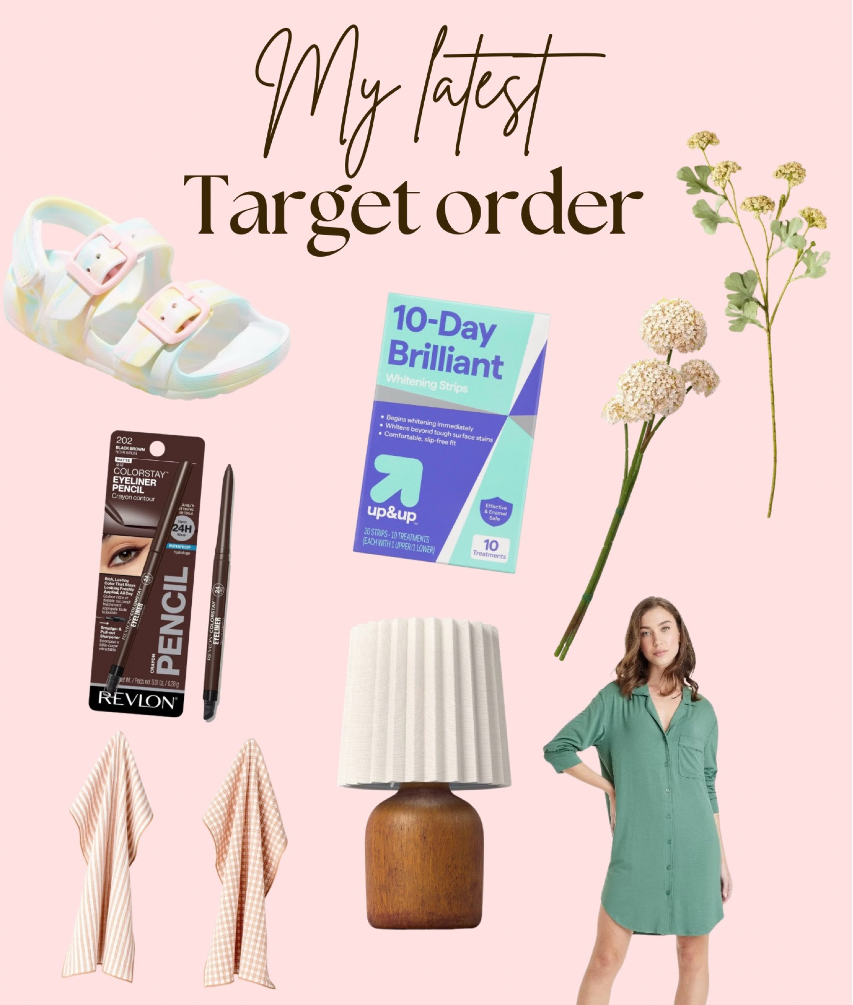 I spy some springtime colors and some staples in there ☀️ every play shows, some new floral stems, my favorite whitening strips & nightgown, & the cutest $10 lamp!

#LTKHome #LTKSeasonal #LTKSaleAlert