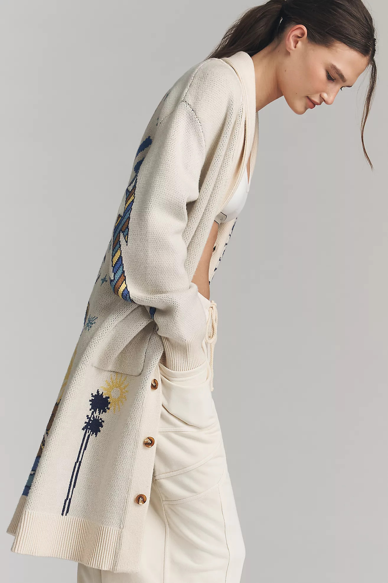 Spiritual Gangster Estelle Long Cardigan Sweater | Anthropologie (US)