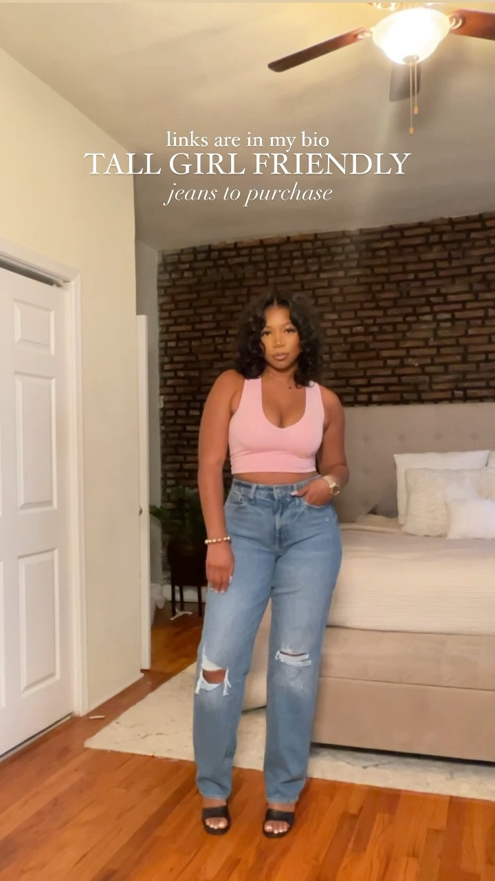 TALL JEANS WITH 34+ INSEAM. Also comes in regular, plus, and petite sizes! 

I am a size 12. 

#LTKstyletip #LTKFind #LTKsalealert