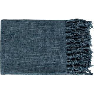 Artistic Weavers Madelyn Navy Throw Blanket S00151045370 | The Home Depot