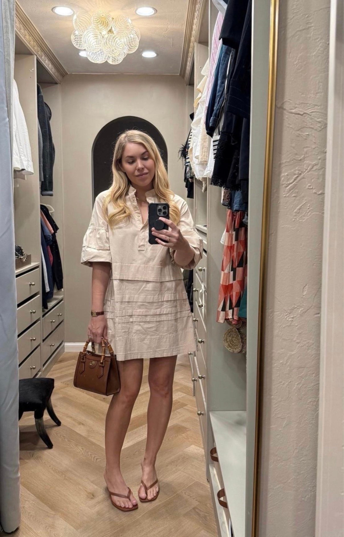 This @Tuckernuck   dress has been my go-to for THREE years now. It’s my I don’t know what to wear so I’ll wear this dress. Comes in 2 new colors - runs BIG 

Today I wore it for school orientation day

#LTKdayinmylife #LTKootd #LTKgrwm