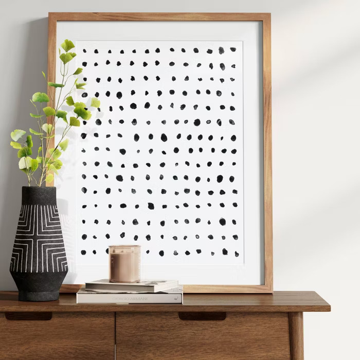 24" x 30" Dots Framed Under Glass with Mat - Project 62™ | Target
