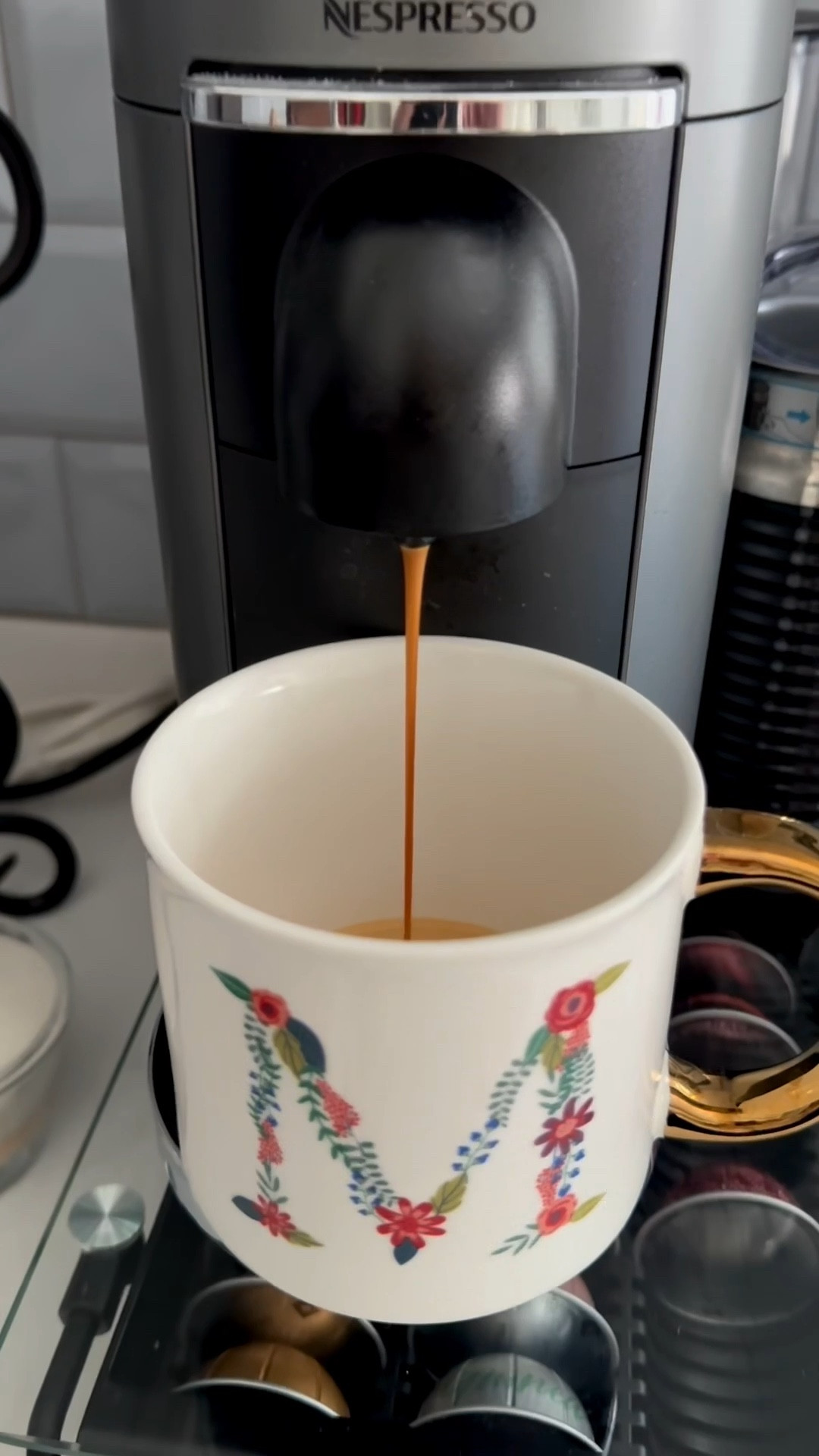 Morning routine, Nespresso coffee machine, pod tray organizer, coffee mug 

#LTKHome #LTKSeasonal #LTKmorningroutine