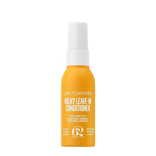 Sol de Janeiro Milky Leave-In Conditioner | Fights Frizz | Detangles | Heat Protection Spray For ... | Amazon (US)