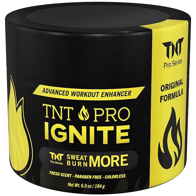 TNT Workout Enhancer Sweat Gel: Hot Cream for Waist Tummy Belly, Sweet Scent - Thigh & Arm Hot Sw... | Amazon (US)