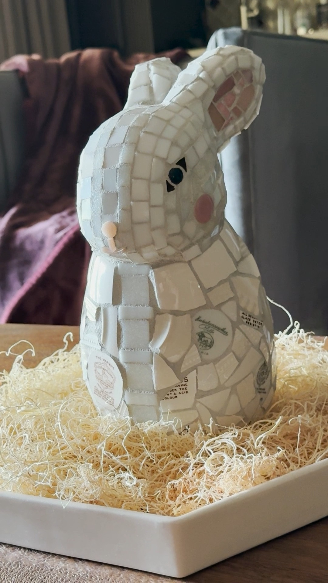 I created a simple spring tablescape by making my mosaic bunny garden figure the focal point. 🐇 I made the mosaic bunny in a tutorial on my YouTube channel. 🐇 For mosaic tips, tutorials, inspiration, and so much more please visit my YouTube channel: YouTube.com/julieweilbacher. Follow @julieweilbacher on Instagram for all things mosaic art. spring tablescape - garden figure - mosaic - cement garden figure - Easter brunch table - mosaic art - garden art - bunny garden figure - cement bunny

#LTKFindsUnder50 #LTKSeasonal #LTKHome