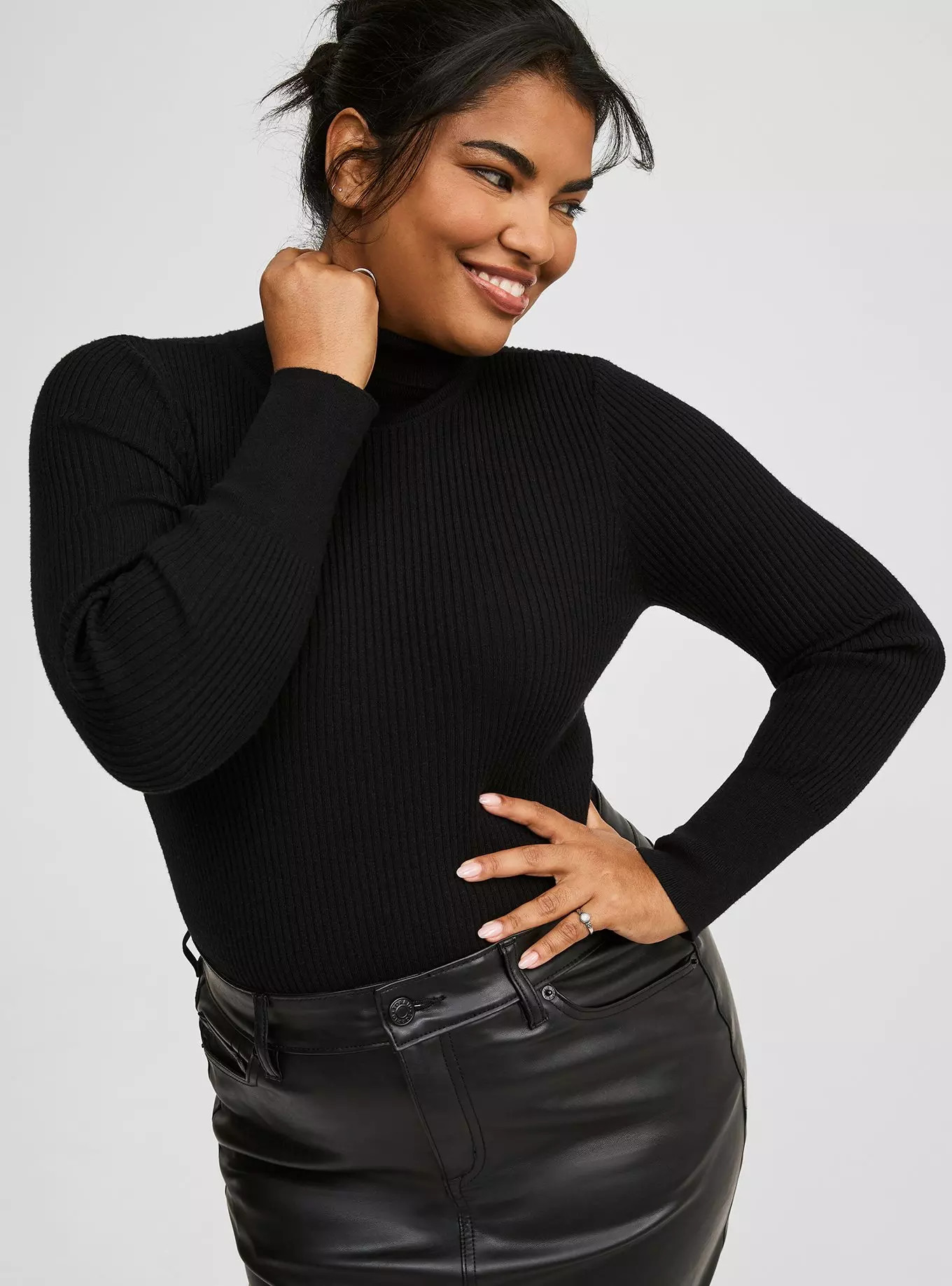 Everyday Soft Ribbed Pullover Long Sleeve Sweater | Torrid (US & Canada)