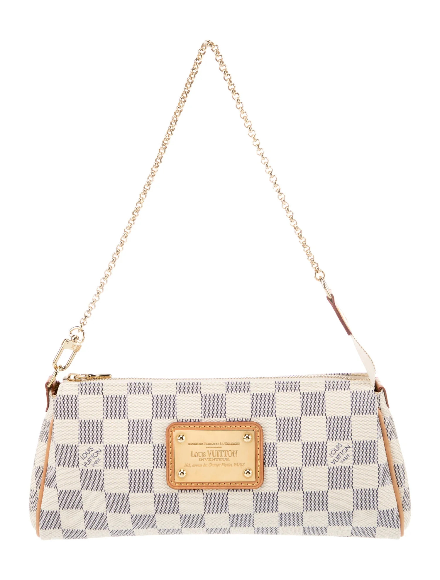 Damier Azur Eva Pochette | The RealReal
