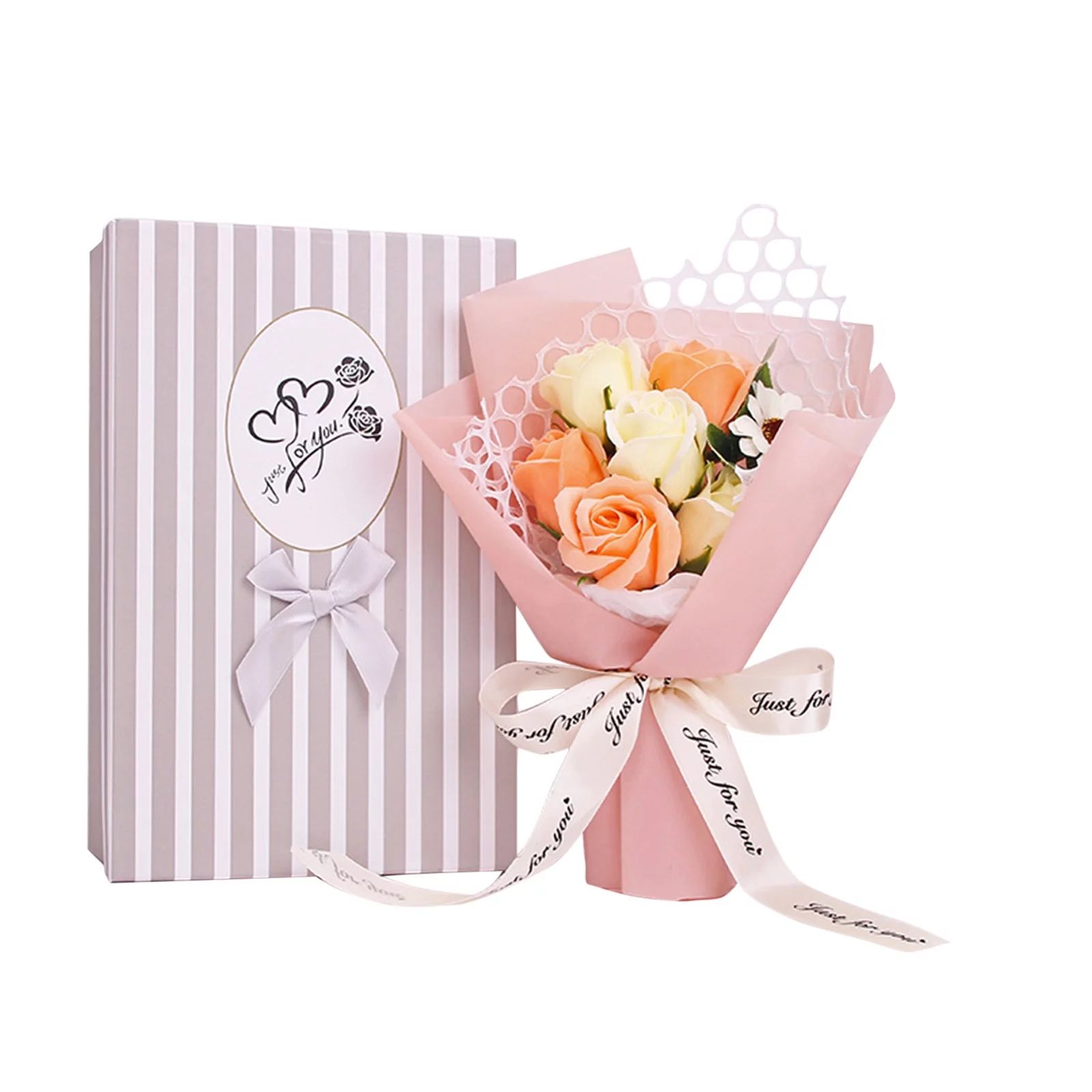 VBVC Mother's Day Gift Hand Bouquet Gift Box Soap Flower Gift Box For Mother | Walmart (US)