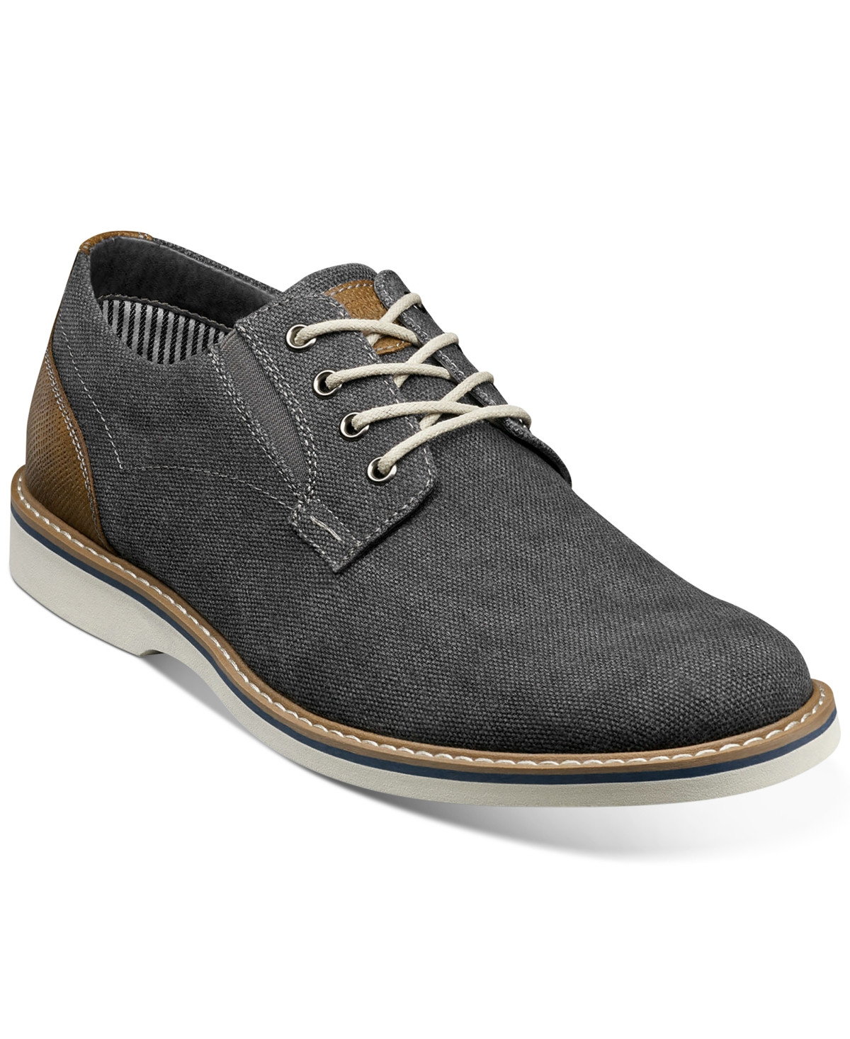 Nunn Bush Men's Barklay Canvas Oxfords Men's Shoes | Macys (US)