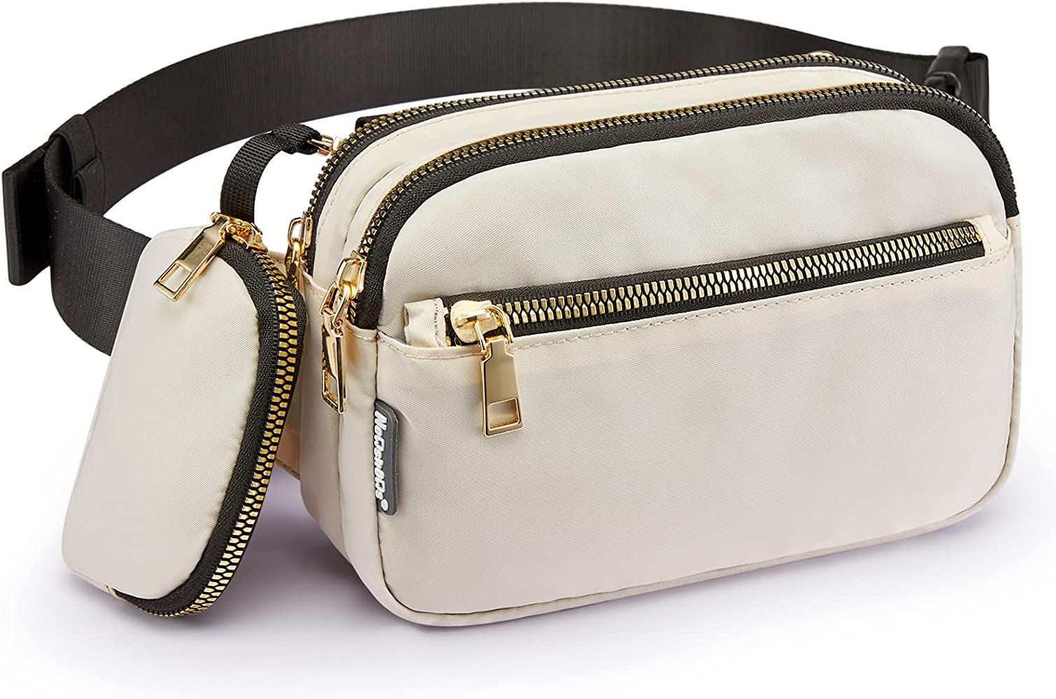 Newshows Fanny Packs for Women Men, Mini Belt Bag, Crossbody Bag with Multi-Pockets, Adjustable S... | Amazon (US)