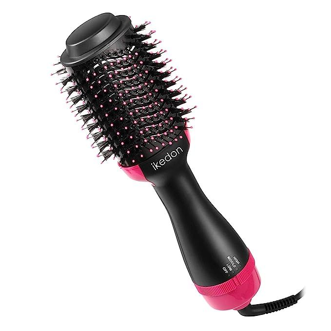 Hair Dryer Brush, One Step Hair Dryer and Volumizer with Negative Ion Featuring Anti-Frizz, 2020 ... | Amazon (US)