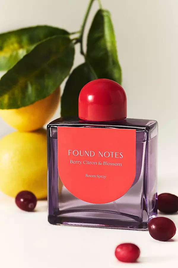 Found Notes Fruity Berry Citron & Blossom Room Spray | Anthropologie (US)