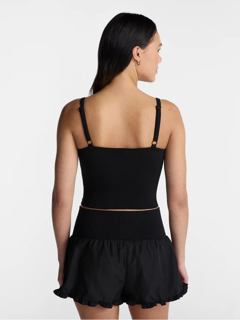 No Boundaries Seamless Tank Top, Women's XXS-XXL | Walmart (US)