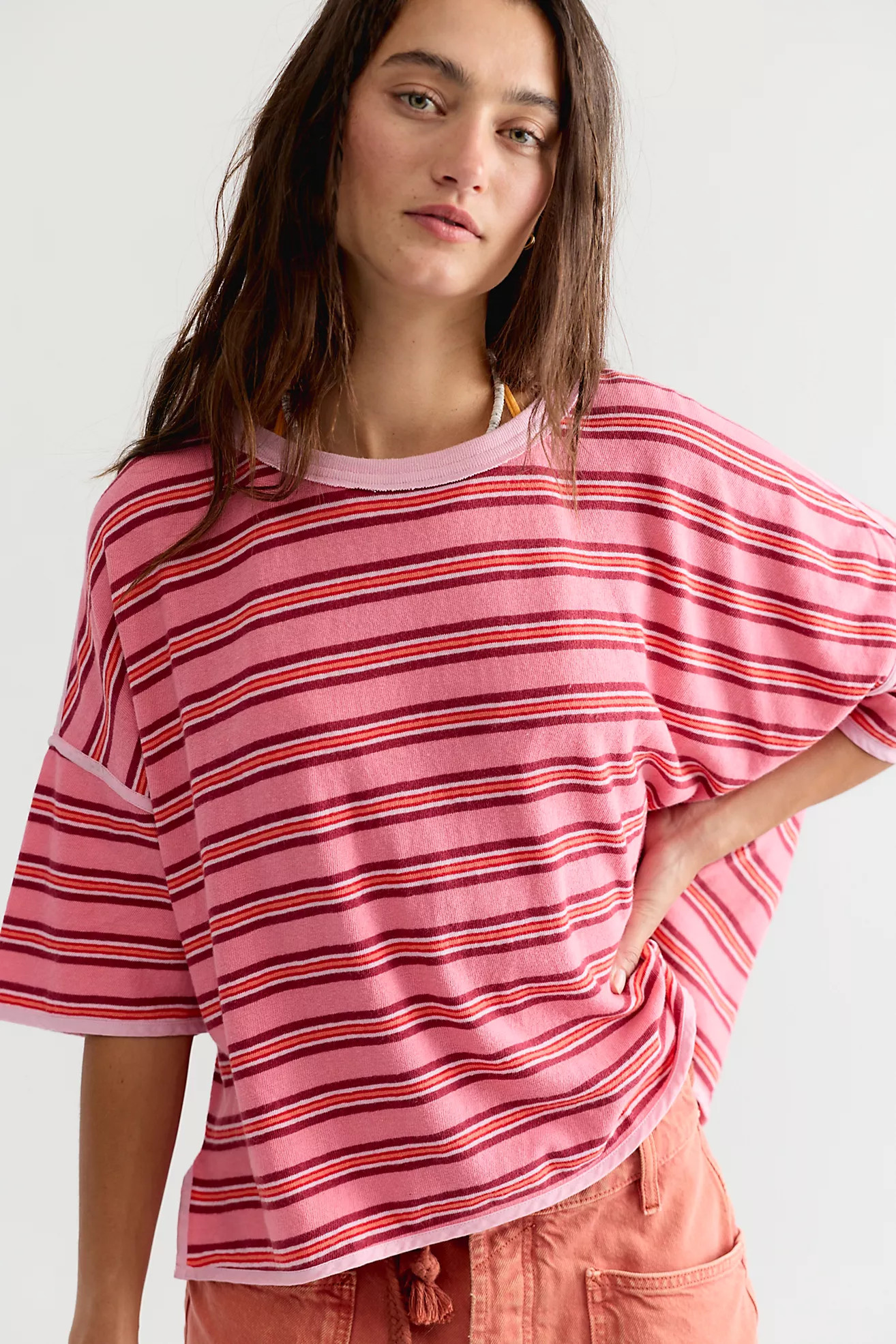 We The Free Clean Rugby Tee | Free People (Global - UK&FR Excluded)