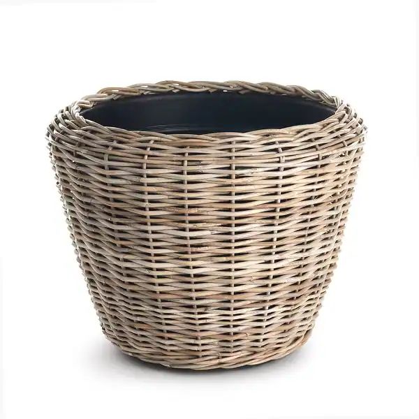 Woven Dry Basket Planter 26.75" - Bed Bath & Beyond - 32971216 | Bed Bath & Beyond