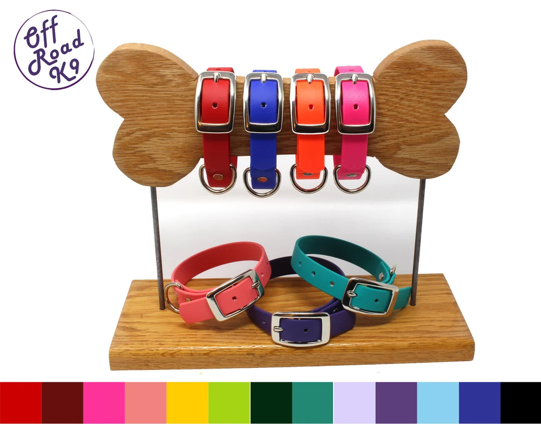 3/4" Wide BioThane® Smaller Dog Stink Proof Collar Made With Beta Standard BioThane® | Etsy (US)