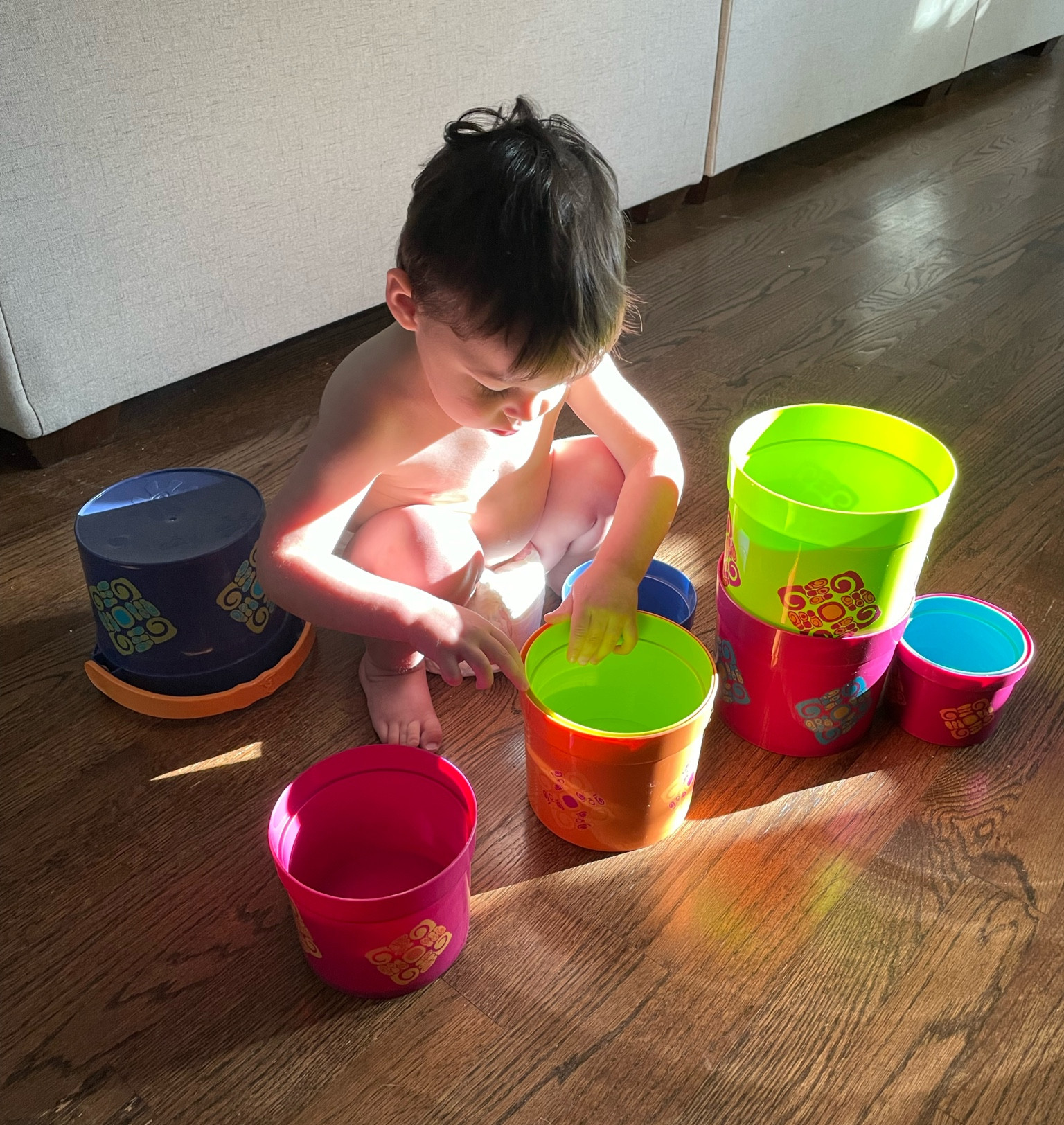 My 1.5 year old loves toys he can stack and carry around. I bought these stackable buckets for a recent trip and they’ve been great. An upgrade from stacking cups most babies love.

#LTKfamily #LTKbaby #LTKkids
