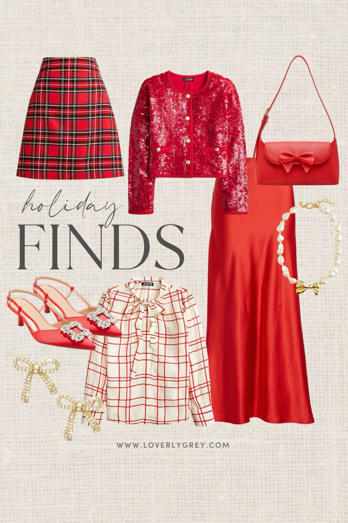 Holiday finds! This satin skirt and sequins cardigan are perfect for a holiday event. Loverky Grey, holiday

#LTKStyleTip #LTKSeasonal #LTKHoliday