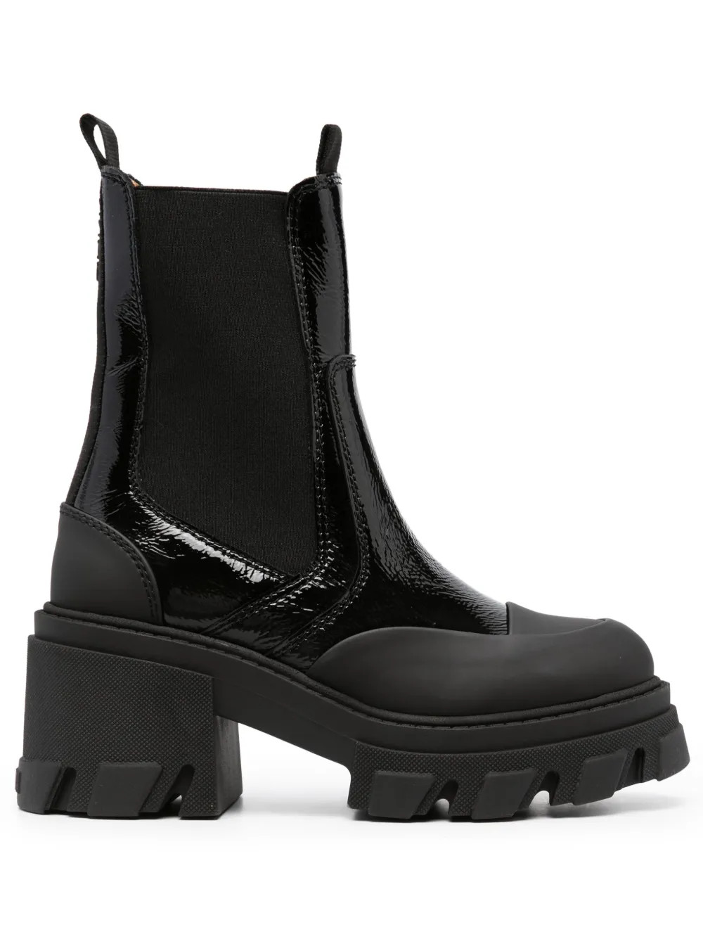GANNIlogo-embossed panelled Chelsea boots | Farfetch Global