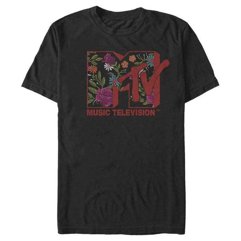 Men's MTV Roses Logo  Graphic Tee Black 2X Large | Walmart (US)