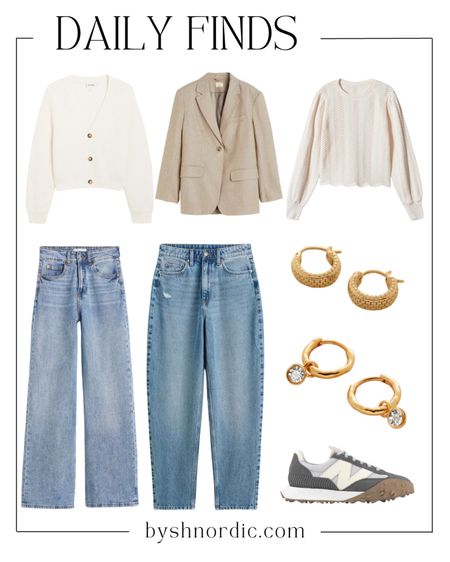 Today's finds: white and neutral coat & jumpers! Grab a new pair of denim for your spring wardrobe


#fashionfinds #goldearrings #smartcasual #ukfashion 

#LTKFind #LTKstyletip #LTKU