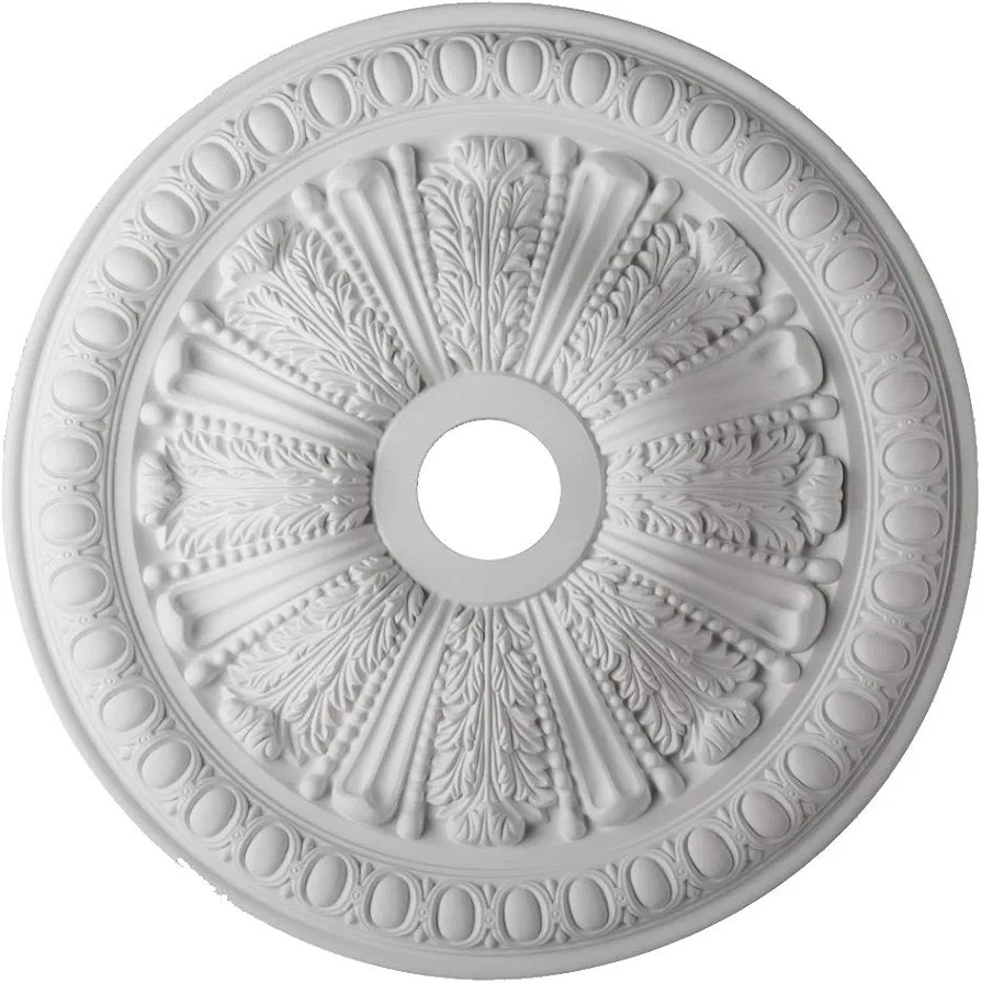 Ceiling Rose Francesca Lightweight Resin Mould Not Polystyrene Easy to Fix 71cm | Amazon (UK)