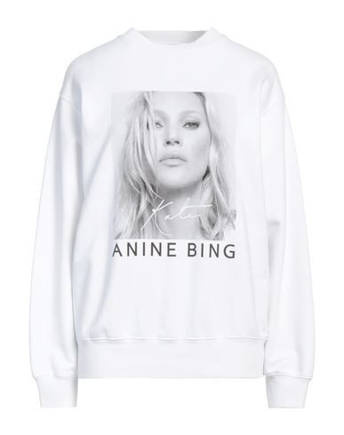 Anine Bing Woman Sweatshirt White Size XS Cotton | YOOX (US)