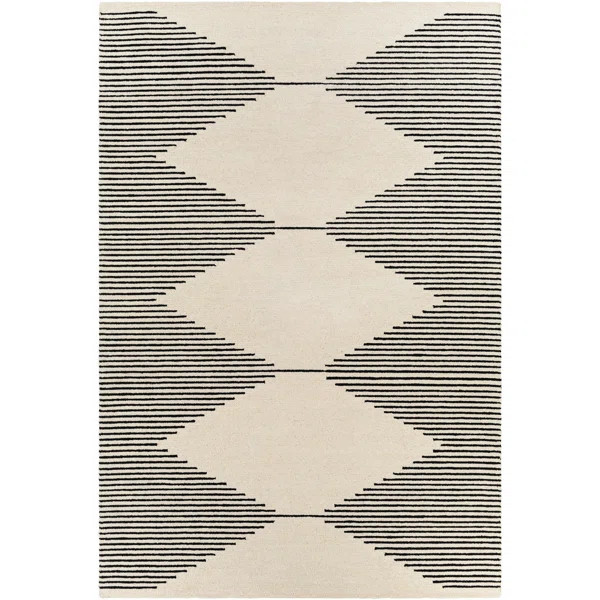 Mueller Hand Tufted Wool Southwestern Indoor Rug | Wayfair North America