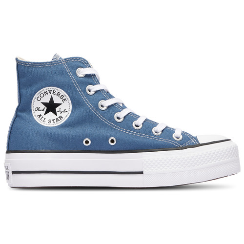 Converse Womens CTAS Lift Hi - Basketball Shoes - Egret / Slacker Blue Size 7.0 | Champs Sports