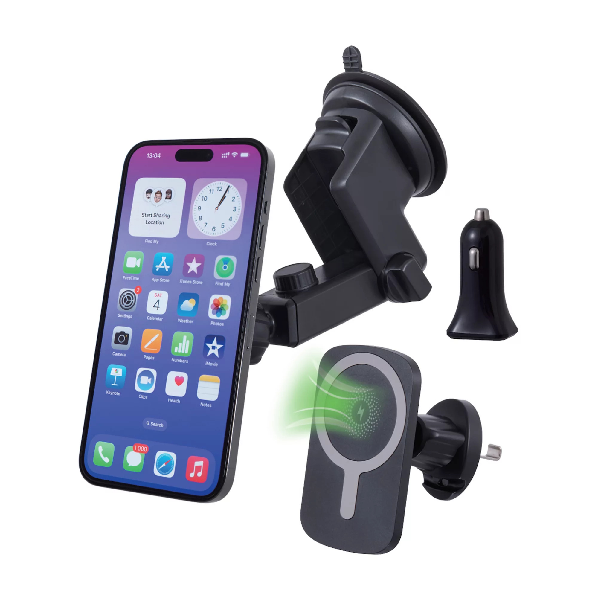 Car and Driver Magnetic Charging Mount with Fast Charging Capability | Kohl's