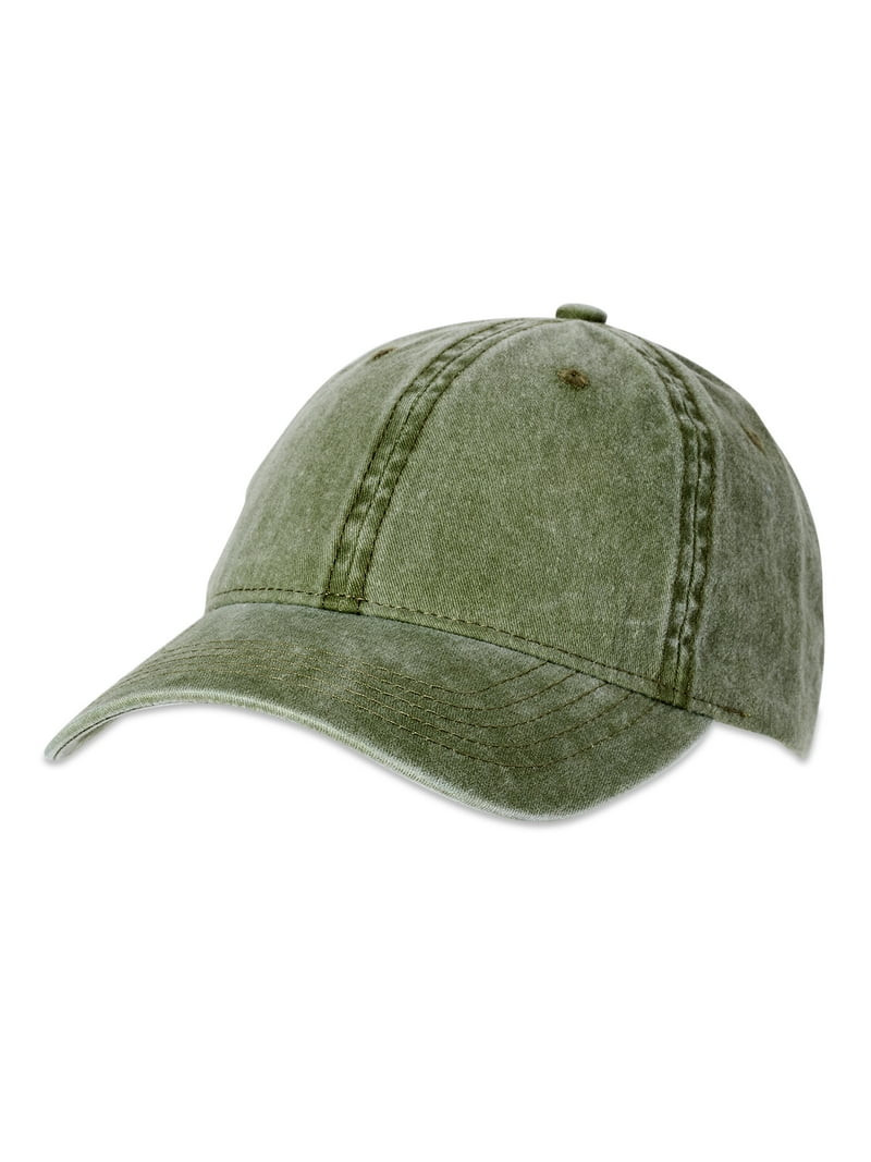 Time and Tru Women's Washed Cotton Twill Baseball Hat, Sea Turtle - Walmart.com | Walmart (US)