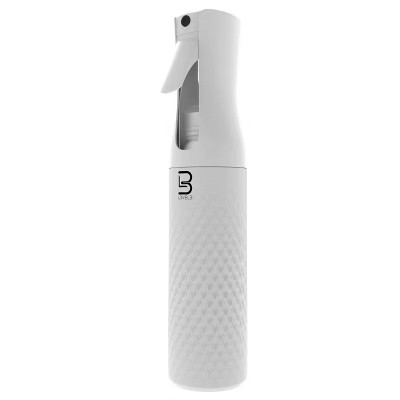 L3 Beveled Continuous Spray Bottle – Fine Mist Barber & Stylist Tool, Reduces Hand Fatigue, 300 ml White | Target