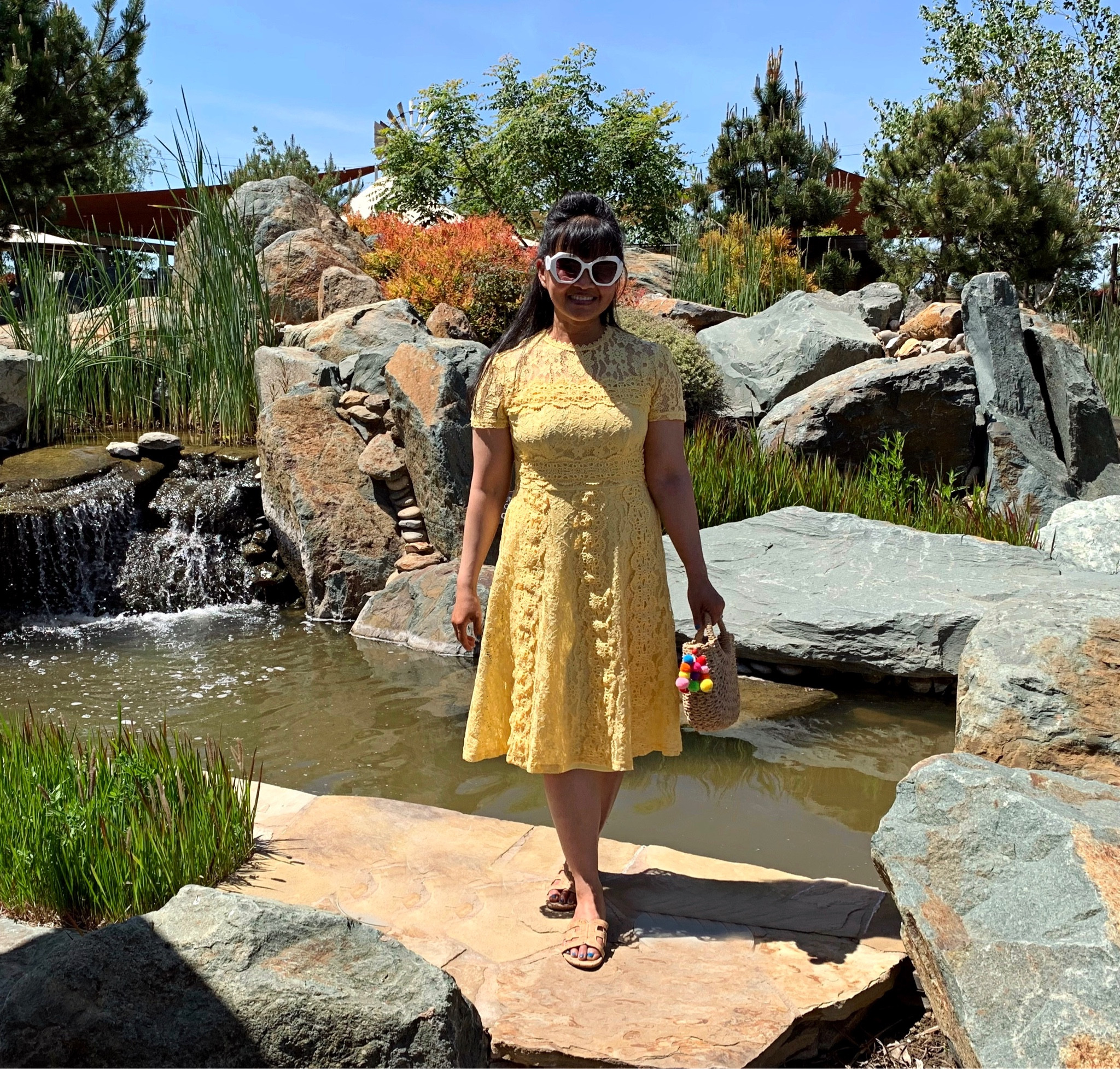 Summer is a huge time for special events and a fun excuse to shop for a new dress! This dress I am wearing is from Shein and is an absolute dream.  Between the rich color, textured lace fabric, and feminine silhouette, this is one incredible piece.  It’s perfect for graduations, weddings, and anything in between! 

#LTKwedding #LTKunder50 #LTKSeasonal