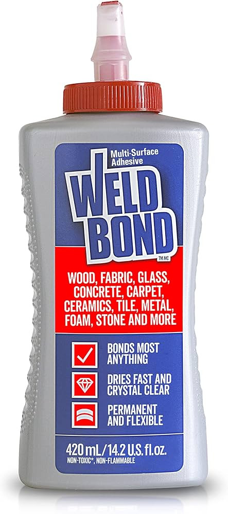 Multi-Surface Glue, Bonds Most Anything! Non-Toxic Glue, Use as Wood Glue or on Glass Crafts Cera... | Amazon (US)