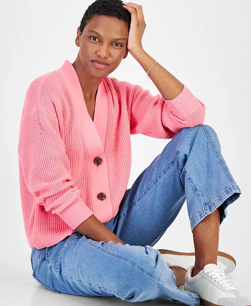On 34th Women's V-Neck Cardigan, Created for Macy's - Macy's | Macy's