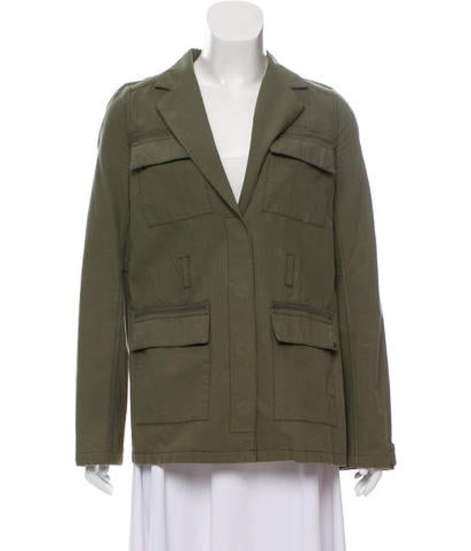 Elizabeth and James Woven Utility Jacket Olive Elizabeth and James Woven Utility Jacket | The RealReal