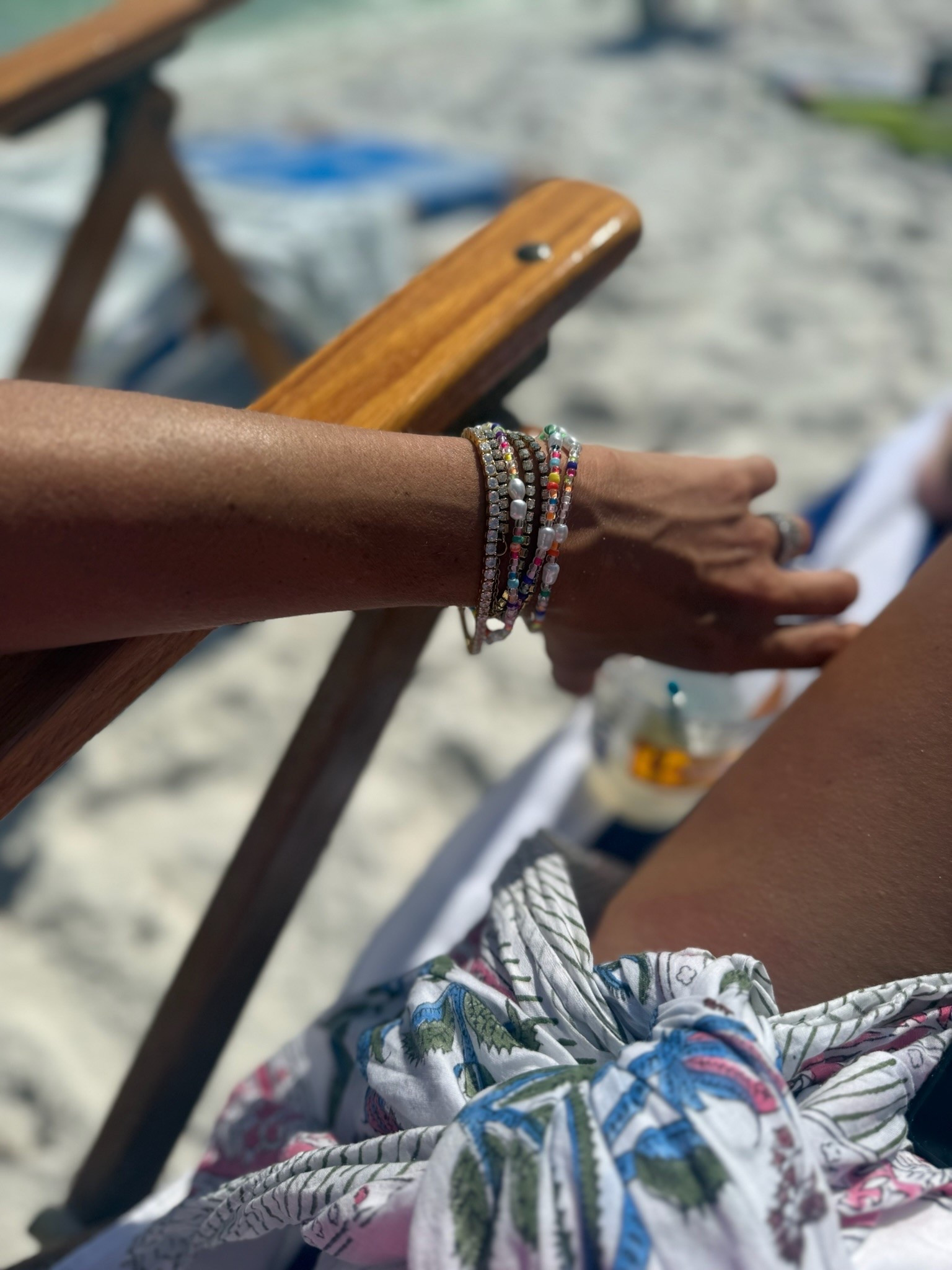 Best beach bracelet stack!!!

#LTKTravel #LTKSwim #LTKootd