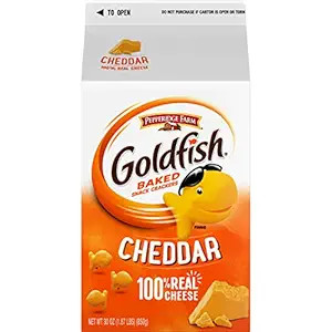 Goldfish Cheddar Crackers, Snack Crackers, 30 oz carton, 2 CT box | Amazon (US)
