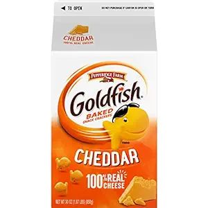 Goldfish Cheddar Crackers, Snack Crackers, 30 oz carton, 2 CT box | Amazon (US)